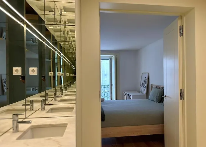 Luxuoso Quarto Com Banheiro Privativo No Centro De Lissabon