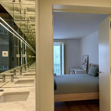 Luxuoso Quarto Com Banheiro Privativo No Centro De Lisboa